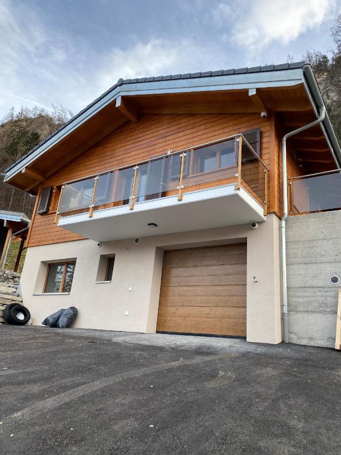 Chambres D'Hotes Les Louettes A Sapinhaut Canton Du Valais Saxon Exterior foto