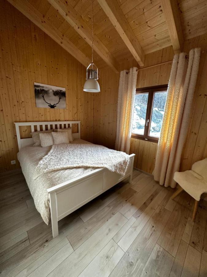 Chambres D'Hotes Les Louettes A Sapinhaut Canton Du Valais Saxon Exterior foto